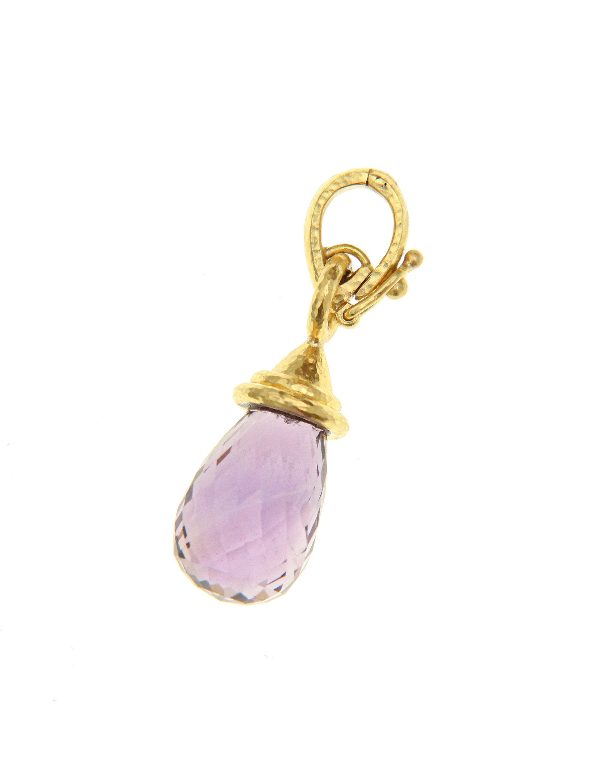 Faceted Amethyst Pendant