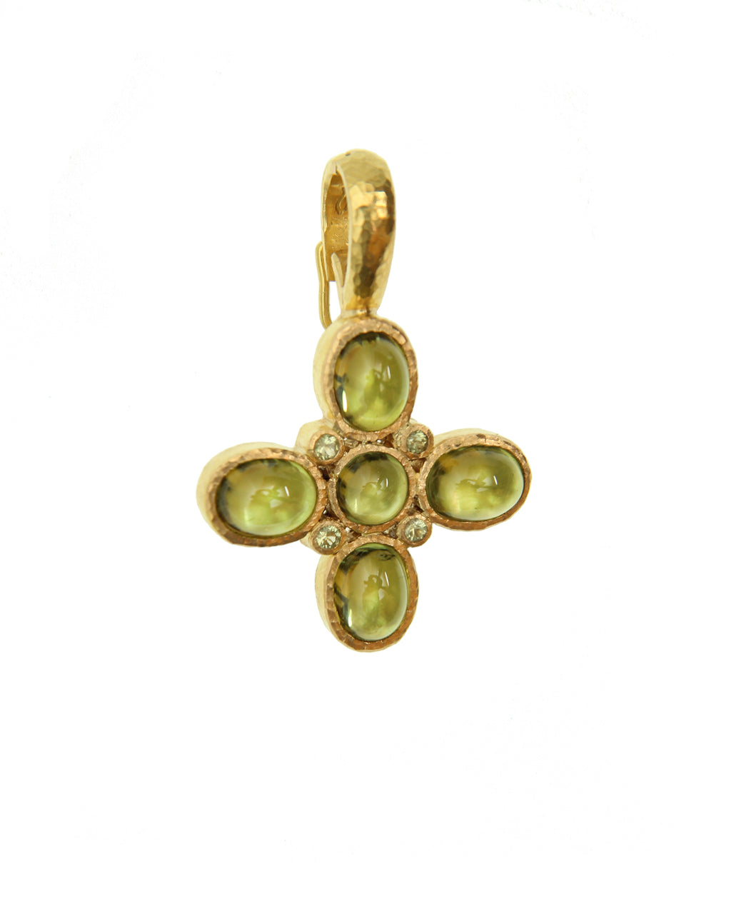 Peridot 'Clover' Pendant