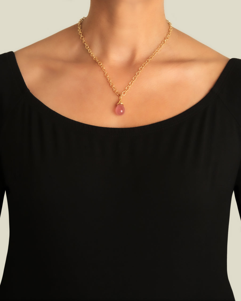 Rose Quartz Pendant