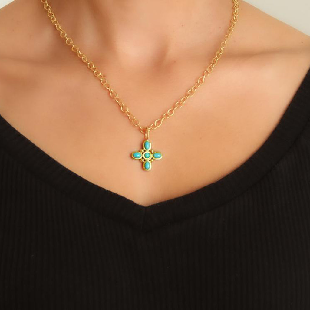 Amethyst 'Clover' Pendant