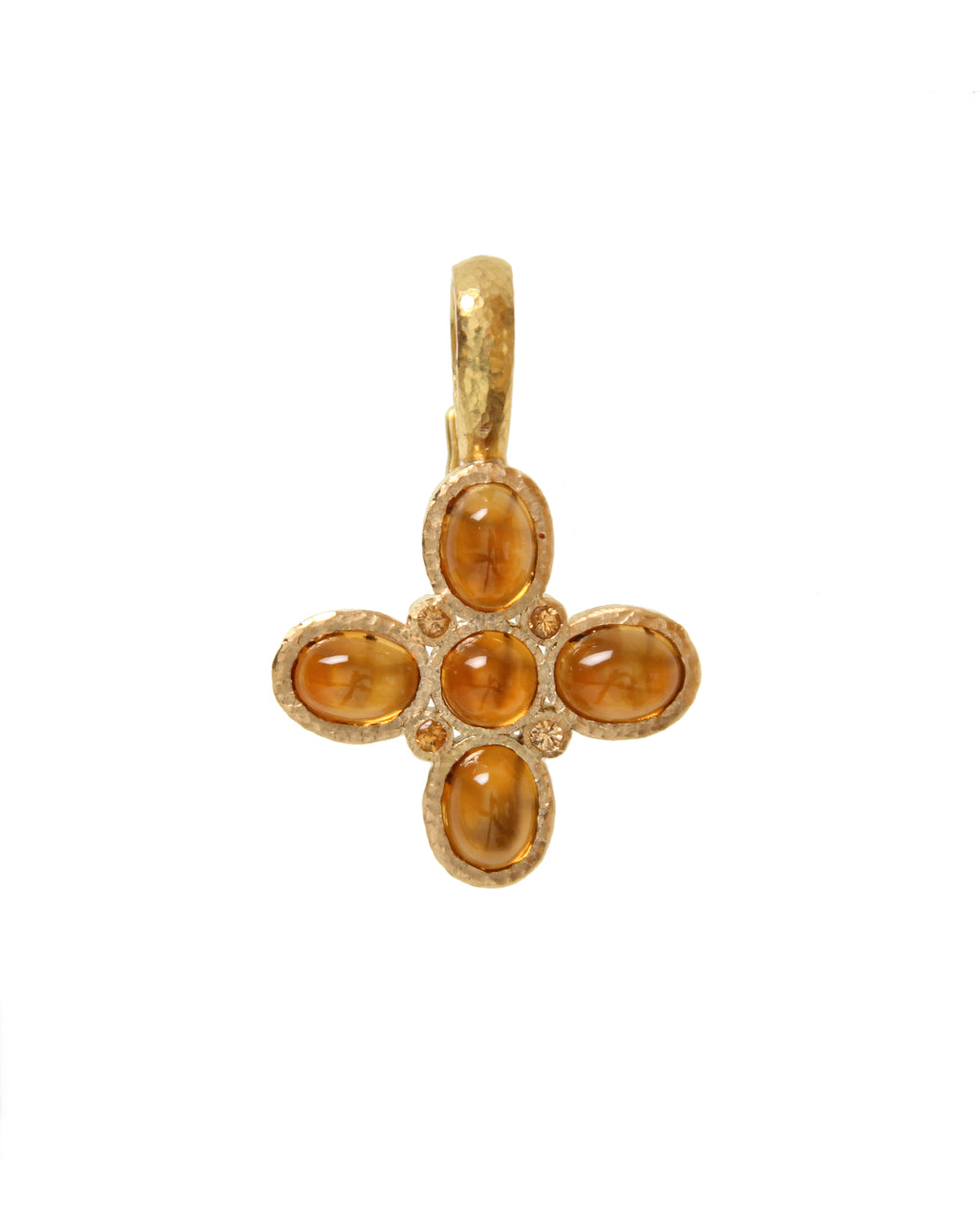 Citrine 'Clover' Pendant