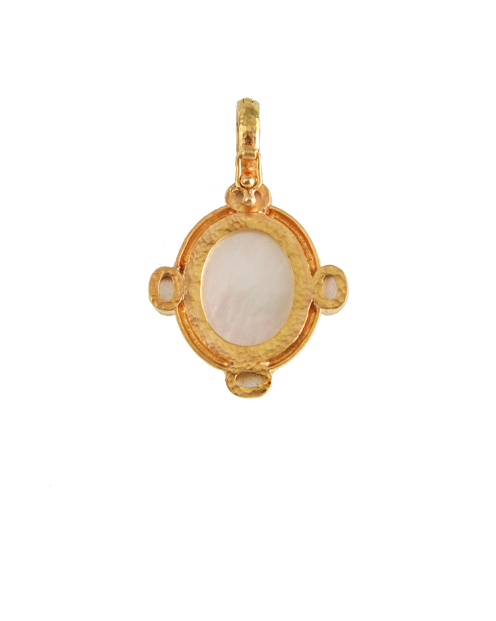 Light Aqua Venetian Glass 'Diana and Cupid' Pendant