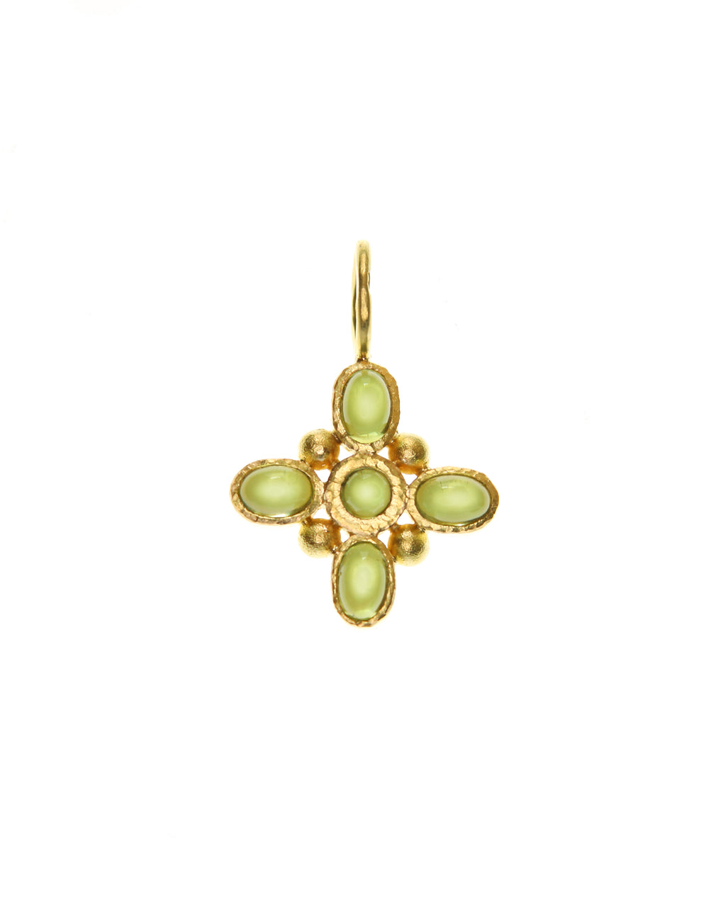 Peridot Pendant with Jump Ring