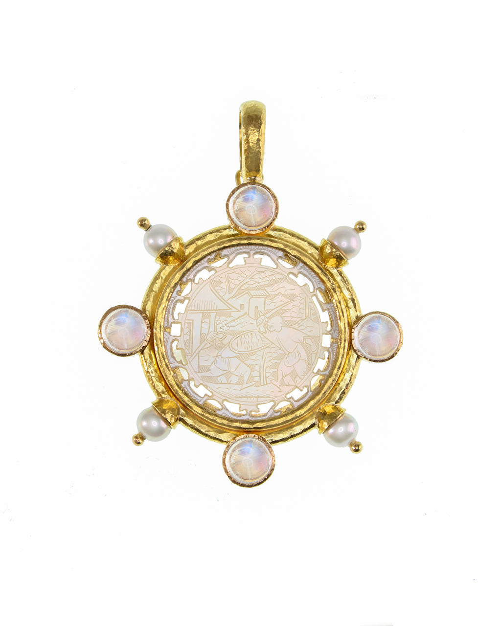 18th Century Gambling Counter Pendant