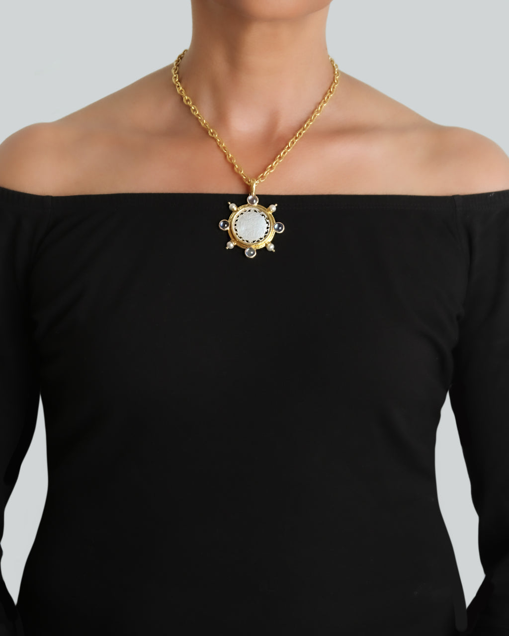 18th Century Gambling Counter Pendant