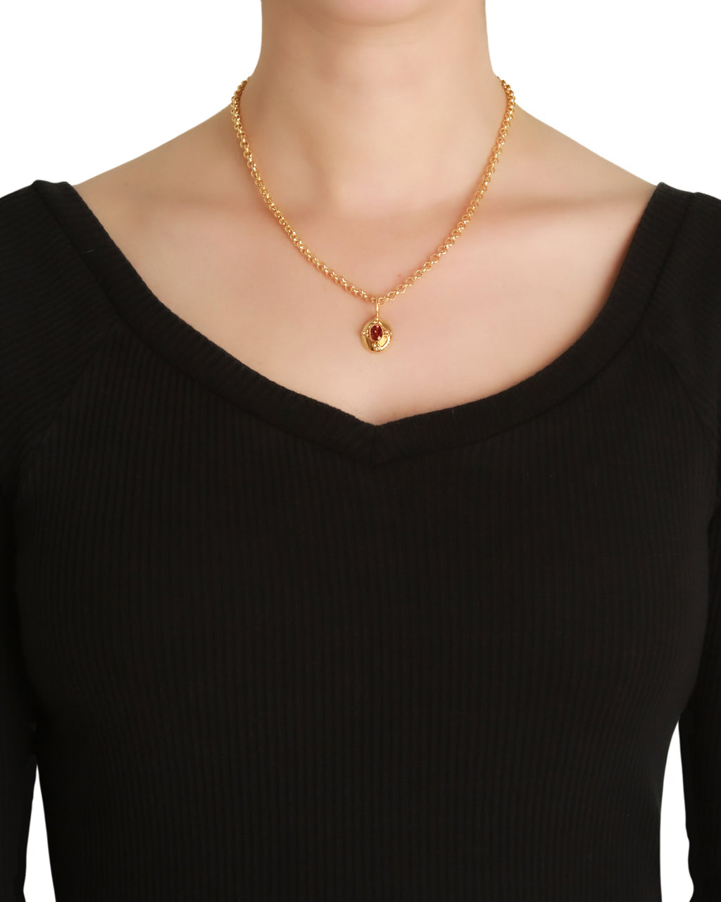 Pink Sapphire Pendant