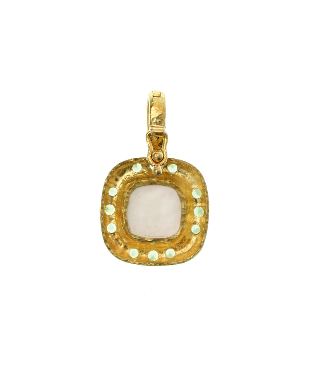 Peridot and Demantoid Garnet Pendant