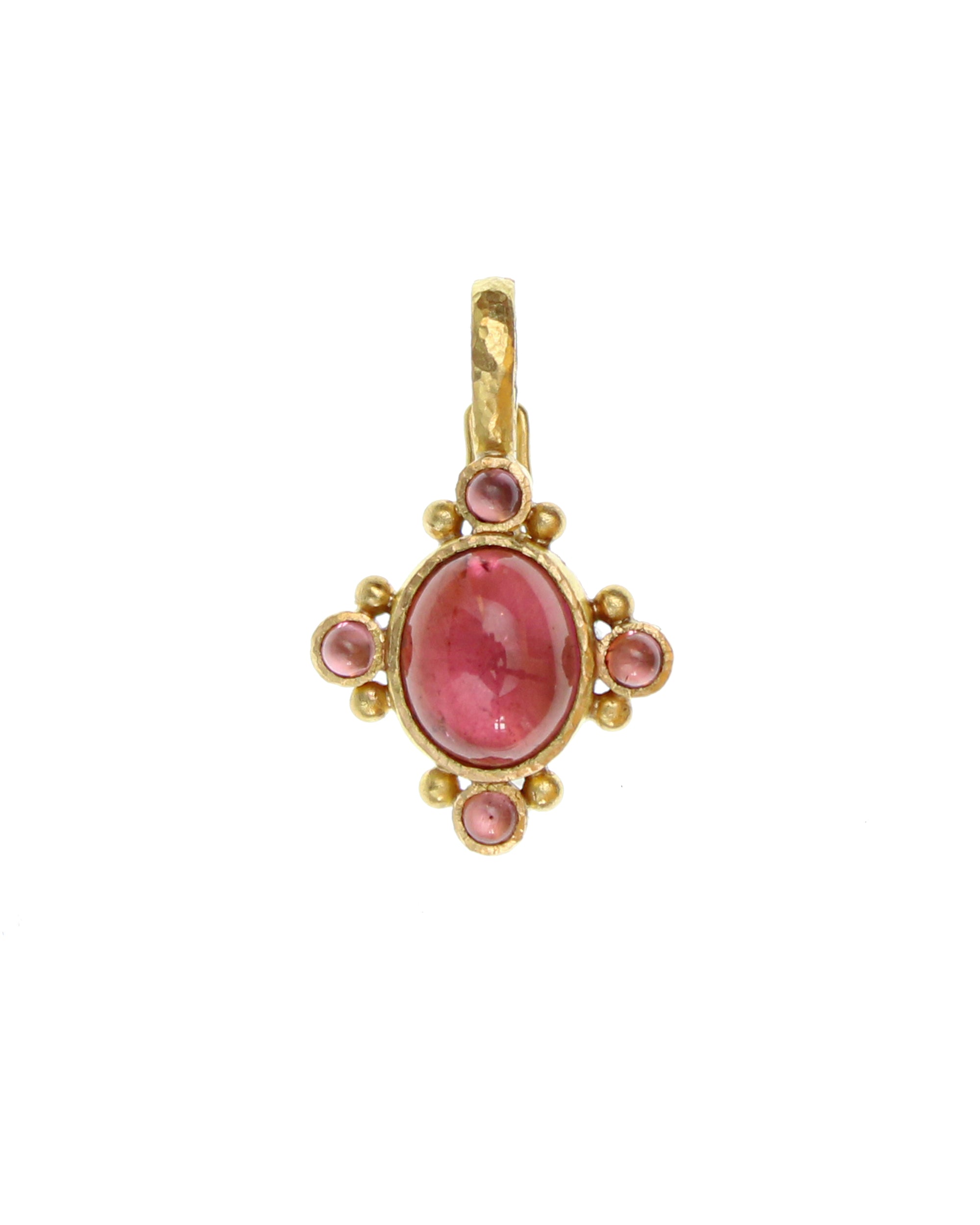 Pink Tourmaline Pendant