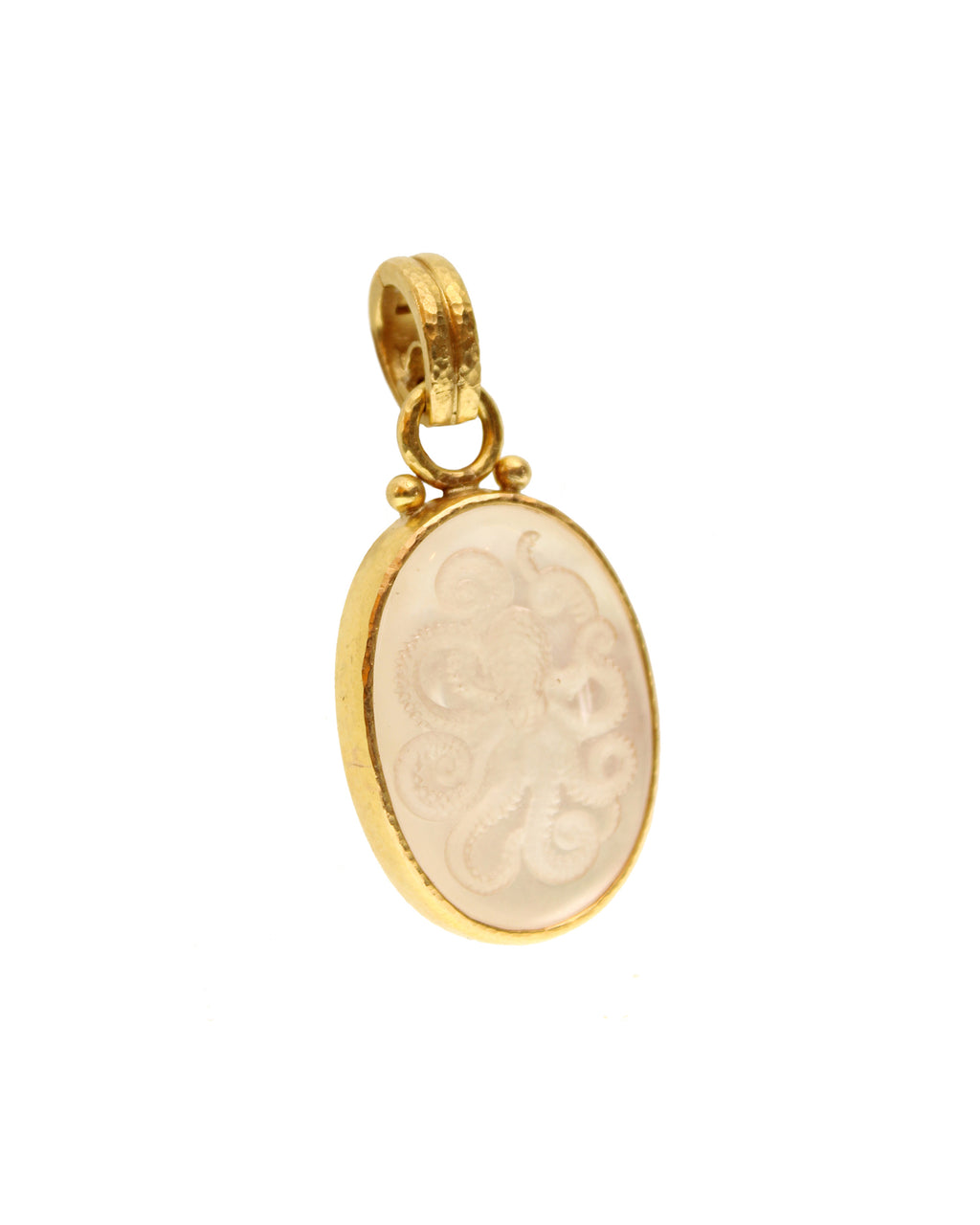 Rock Crystal 'Octopus' Pendant