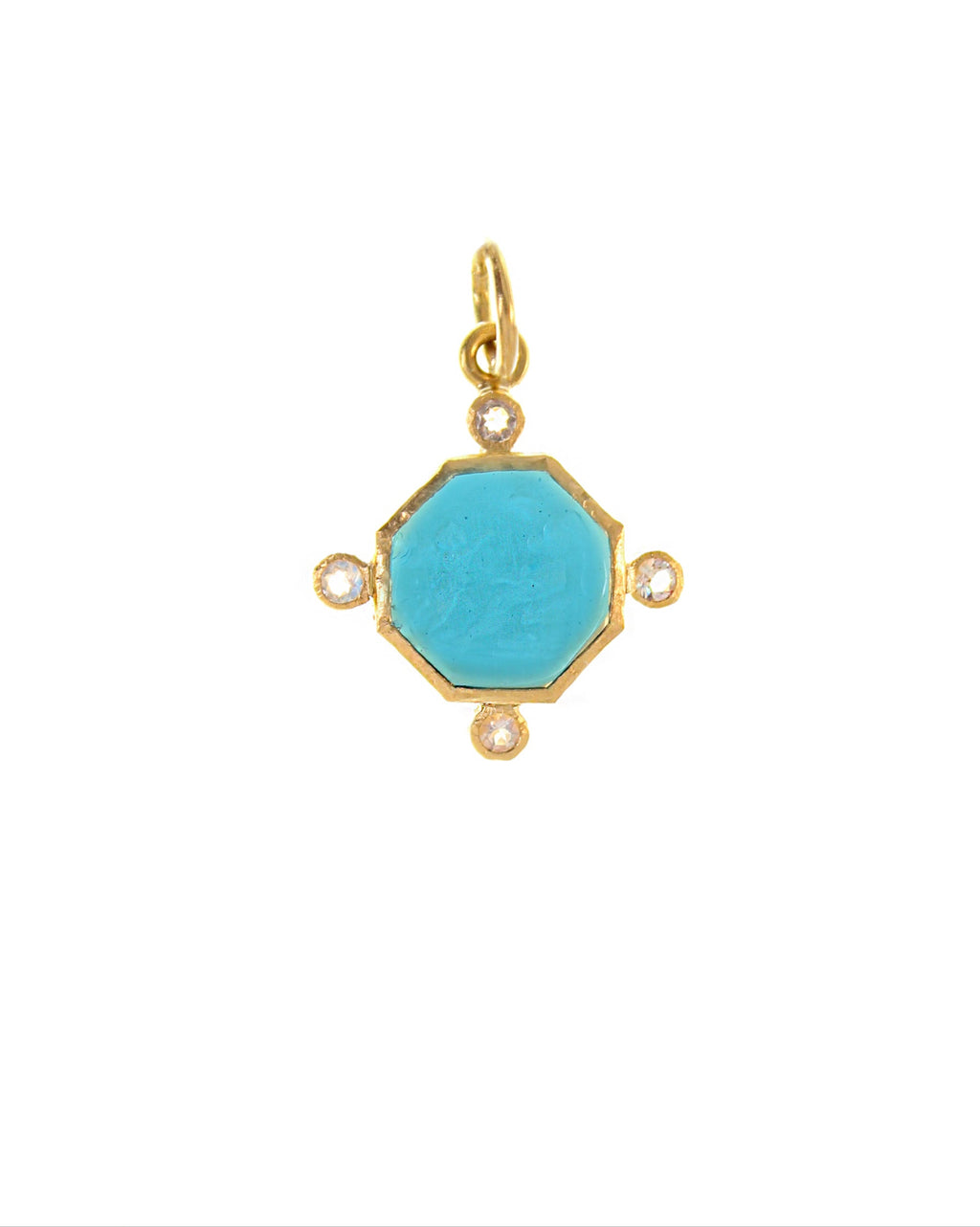 Swimming Pool 'Donna Putto' Jump Ring Pendant