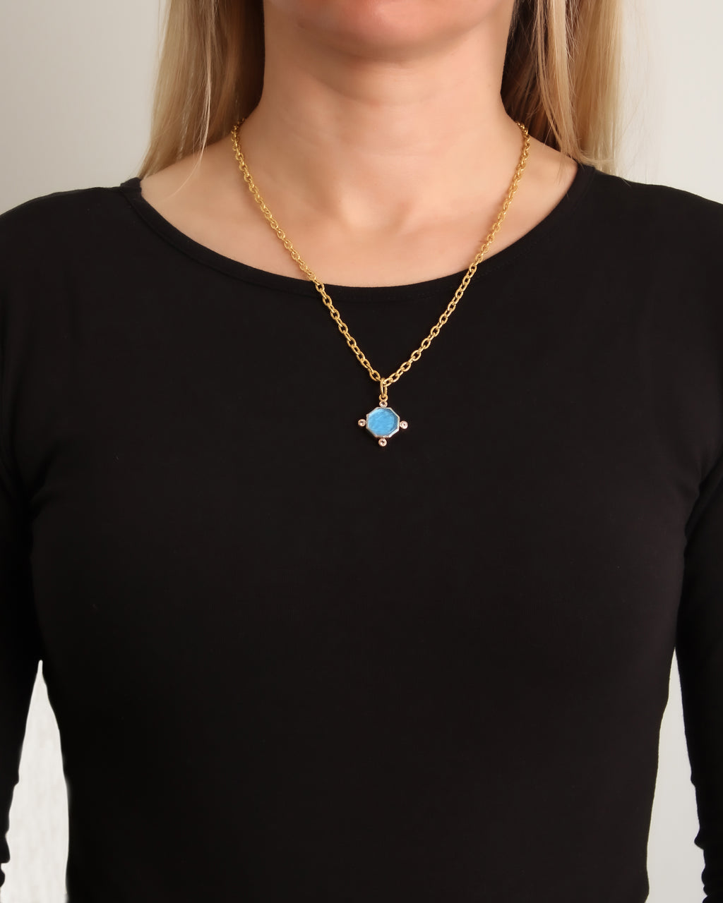 Swimming Pool 'Donna Putto' Jump Ring Pendant