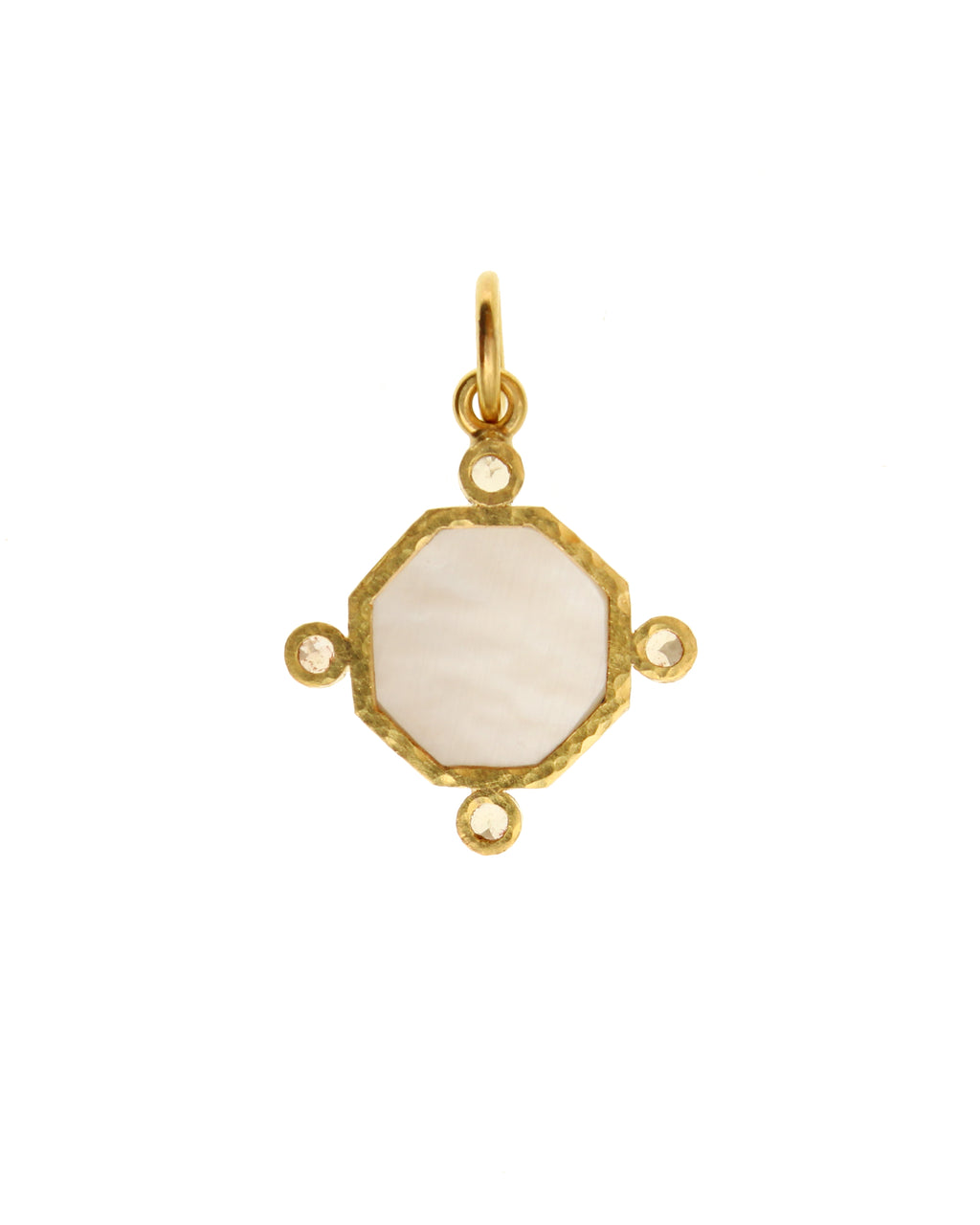 Mulberry 'Donna Putto' Swinging Jump Ring Pendant