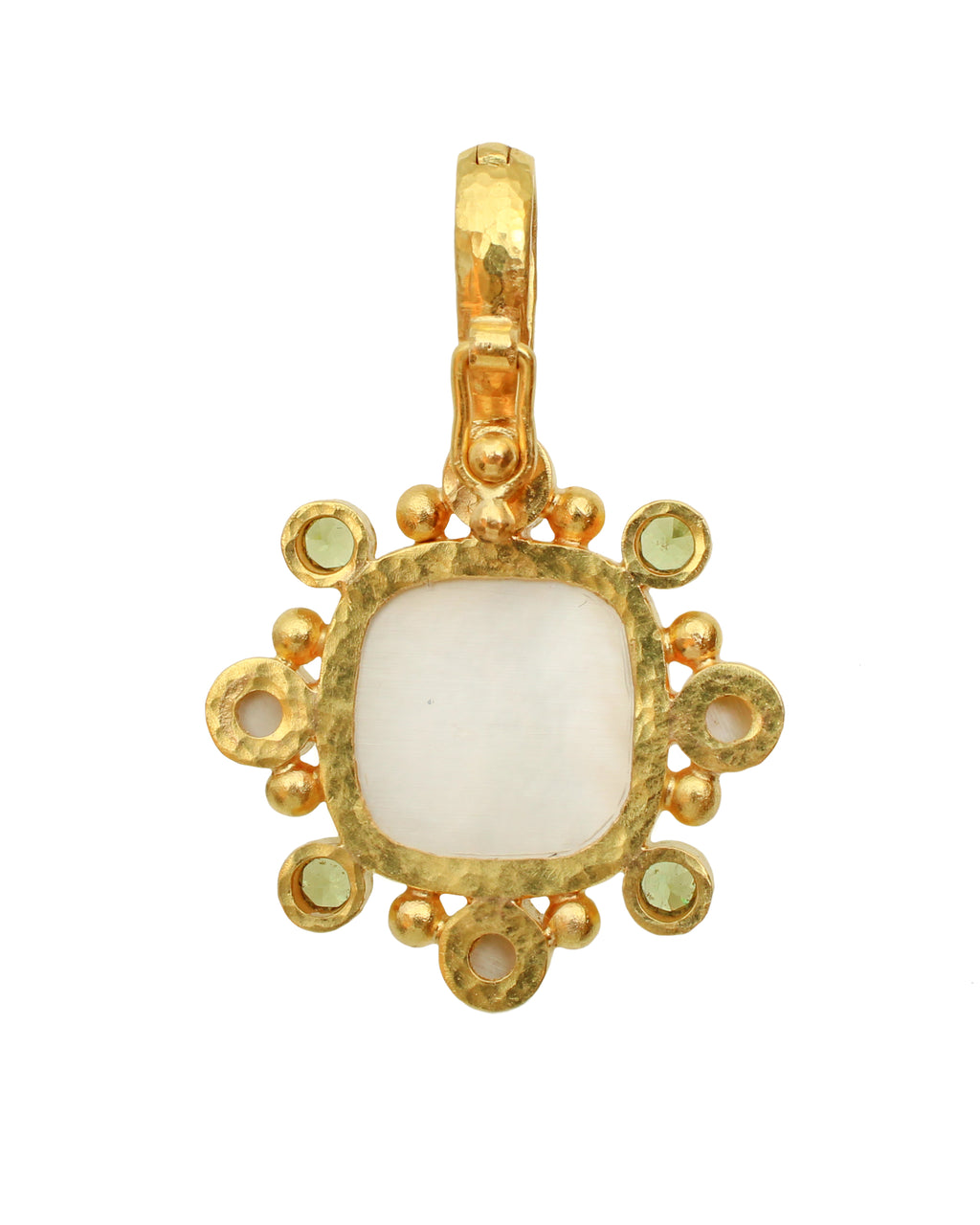 Peridot and Demantoid Garnet Pendant
