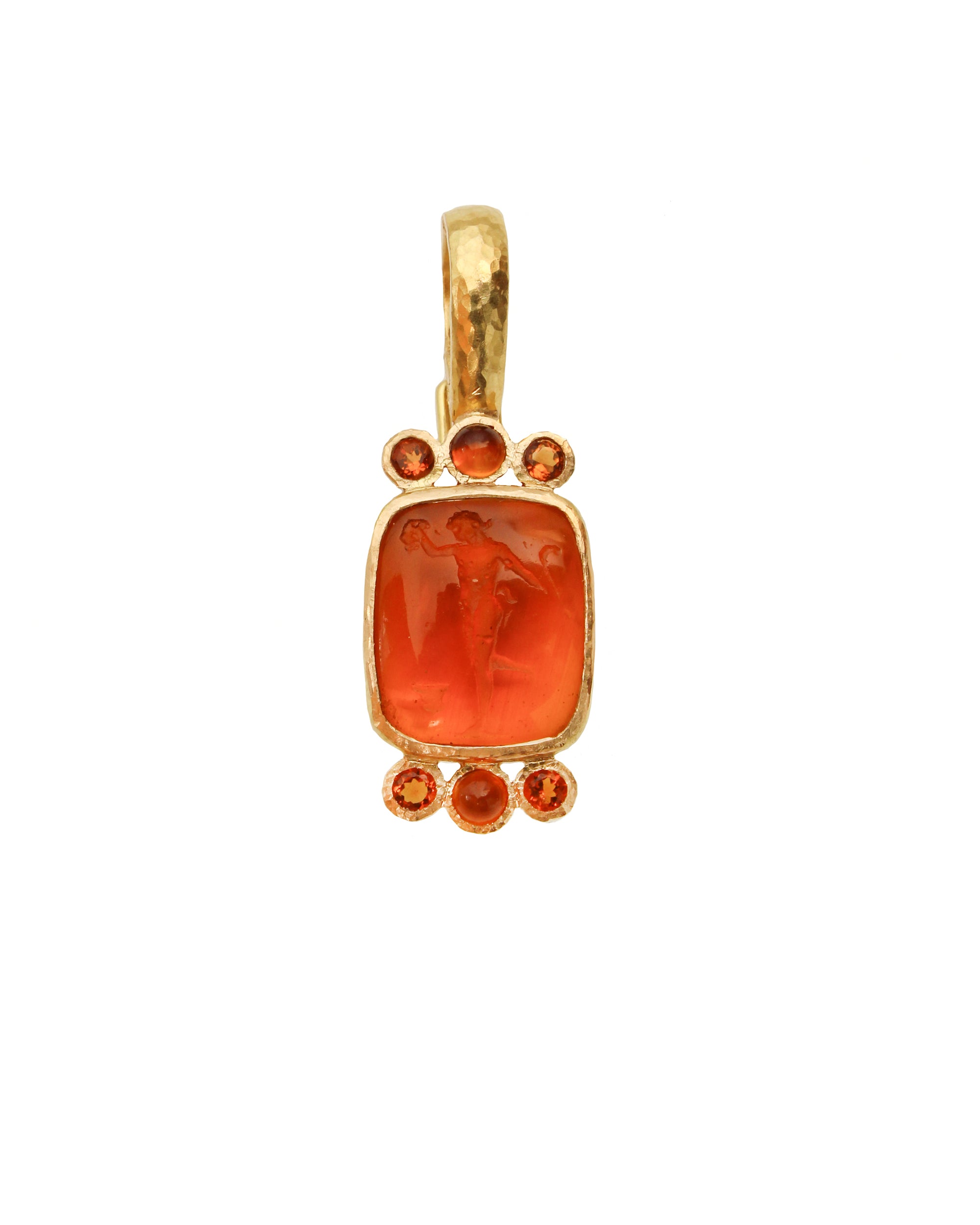 Amber 'Greek Muse' Pendant