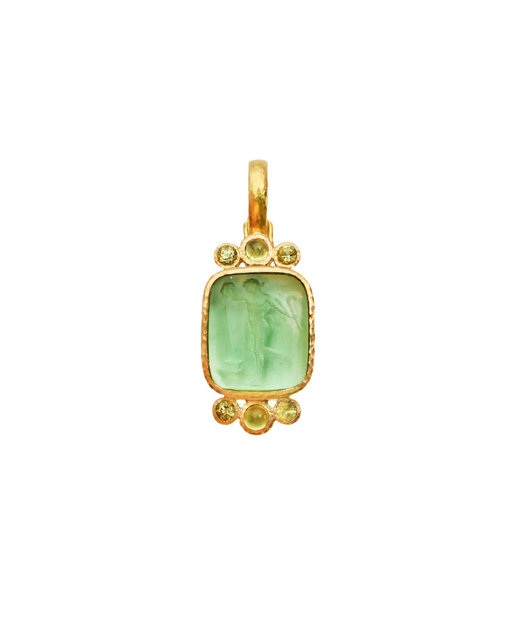 Nile 'Greek Muse' Pendant with Peridot