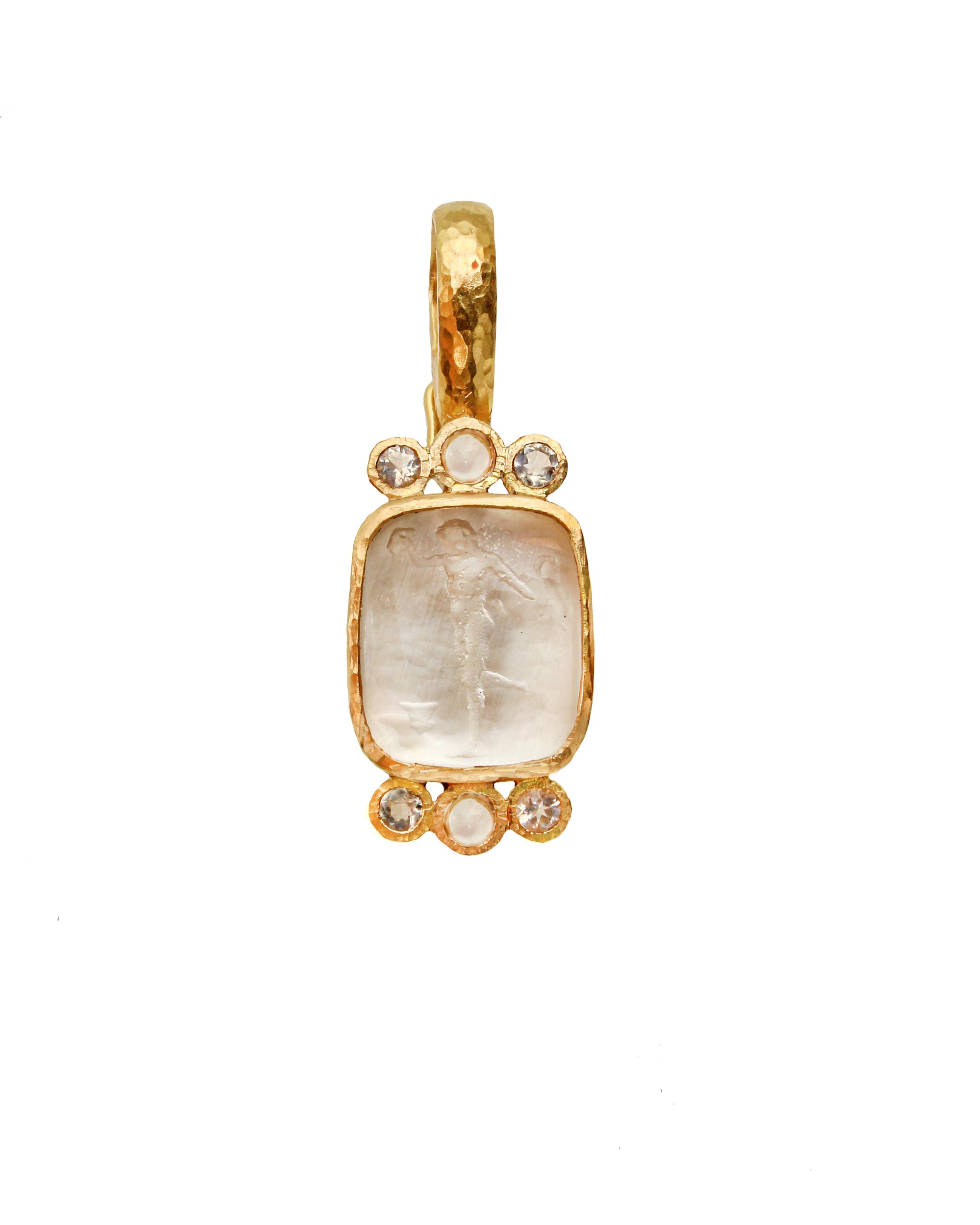 Crystal 'Greek Muse' Pendant