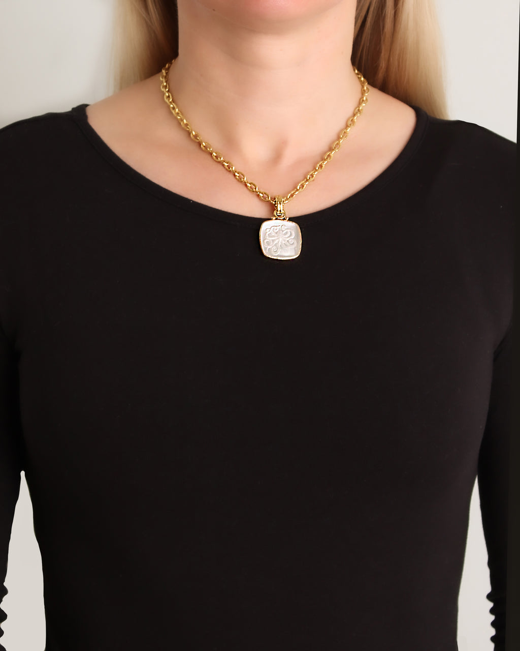 Rock Crystal 'Octopus' Pendant