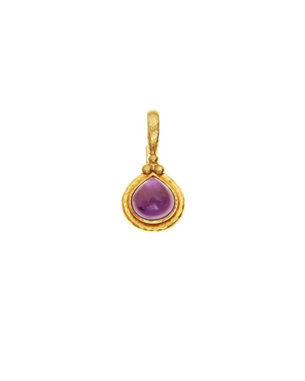 Amethyst Teardrop Pendant