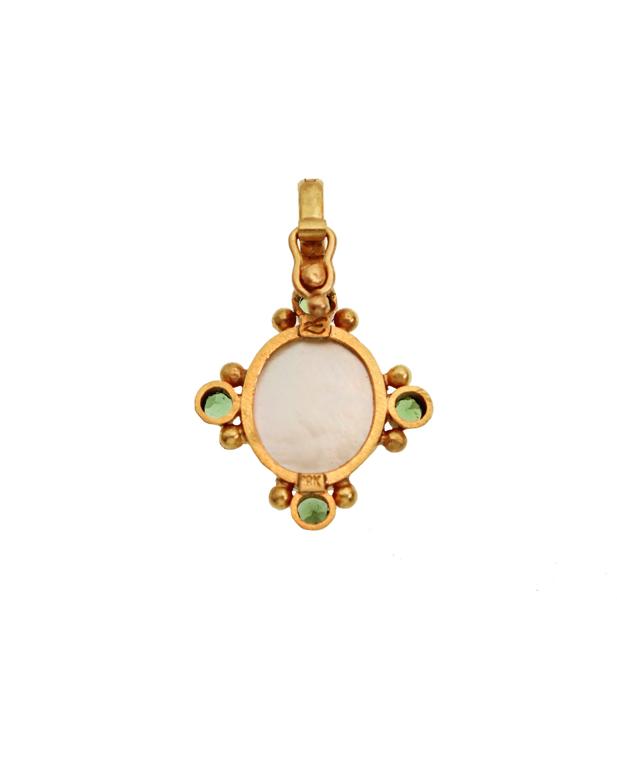 Green Tourmaline Pendant