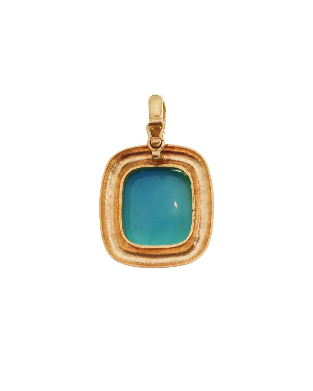 Sleeping Beauty Turquoise Pendant