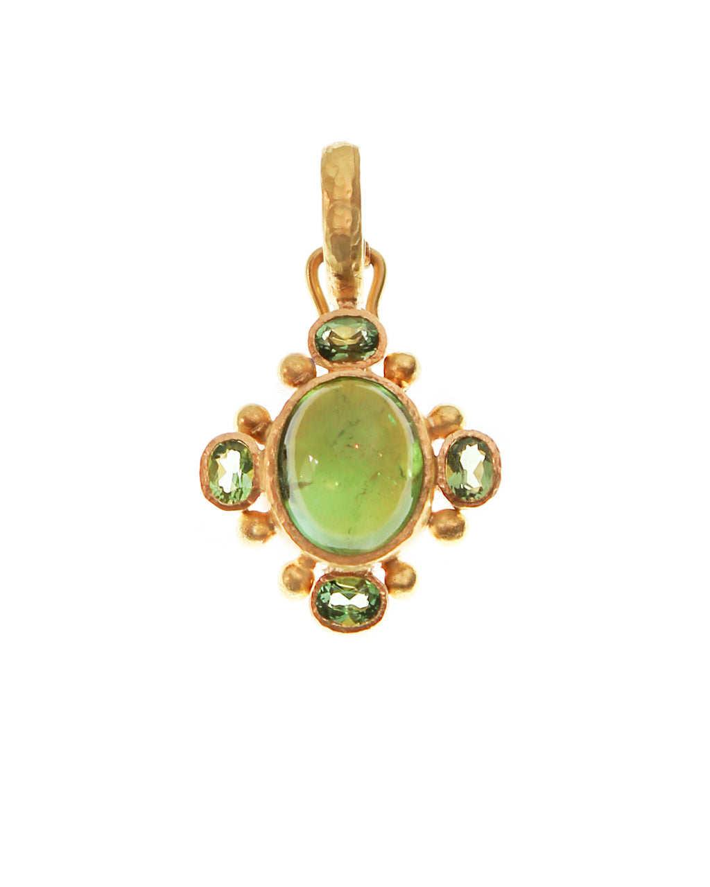 Green Tourmaline Pendant