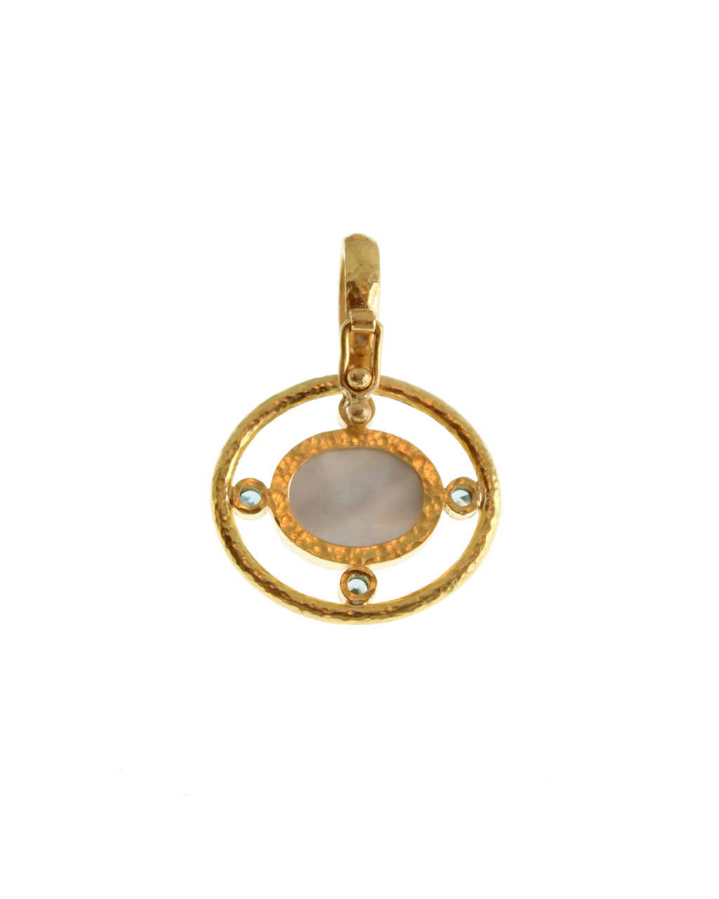 Aquamarine and Blue Zircon Pendant