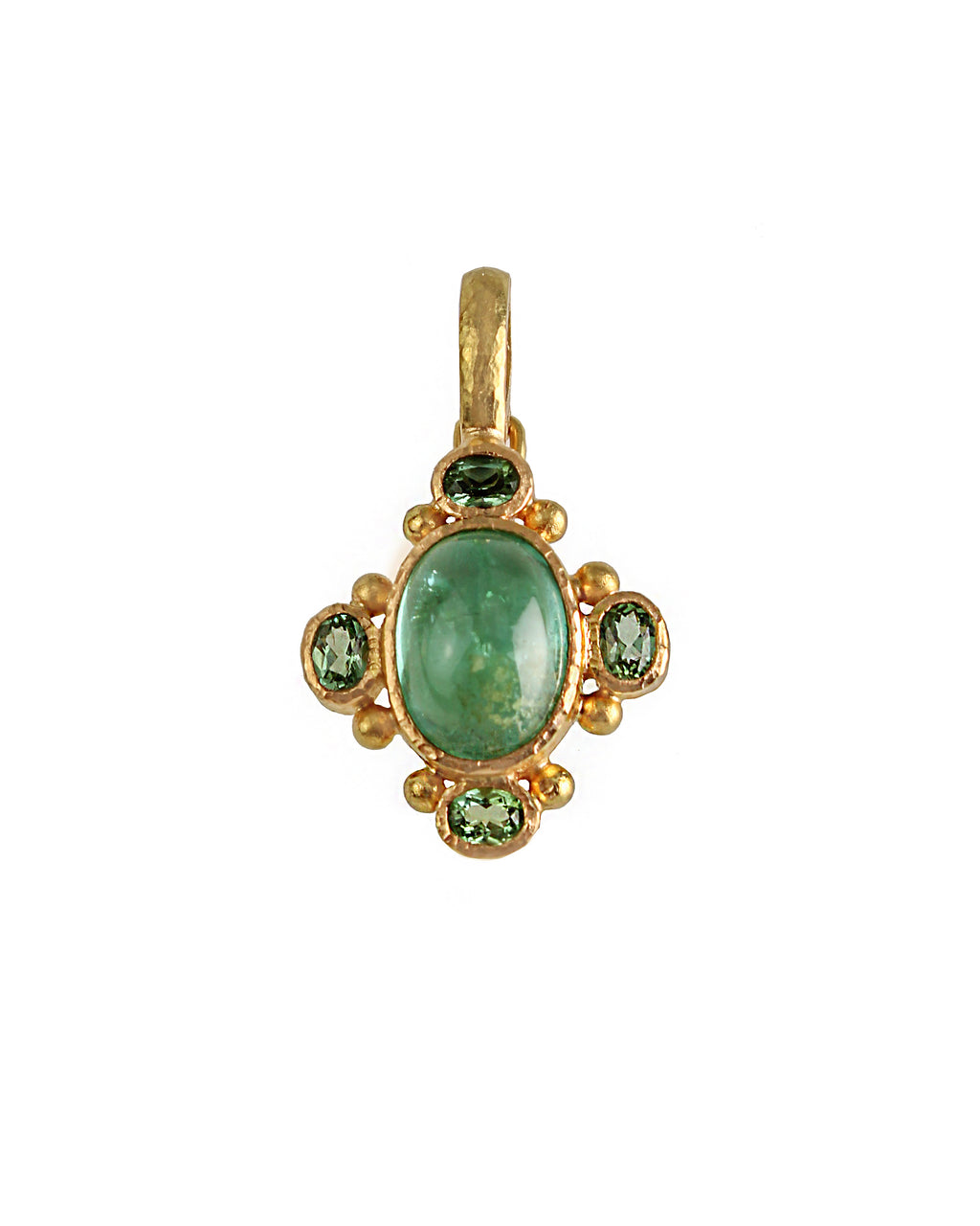 Green Tourmaline Pendant