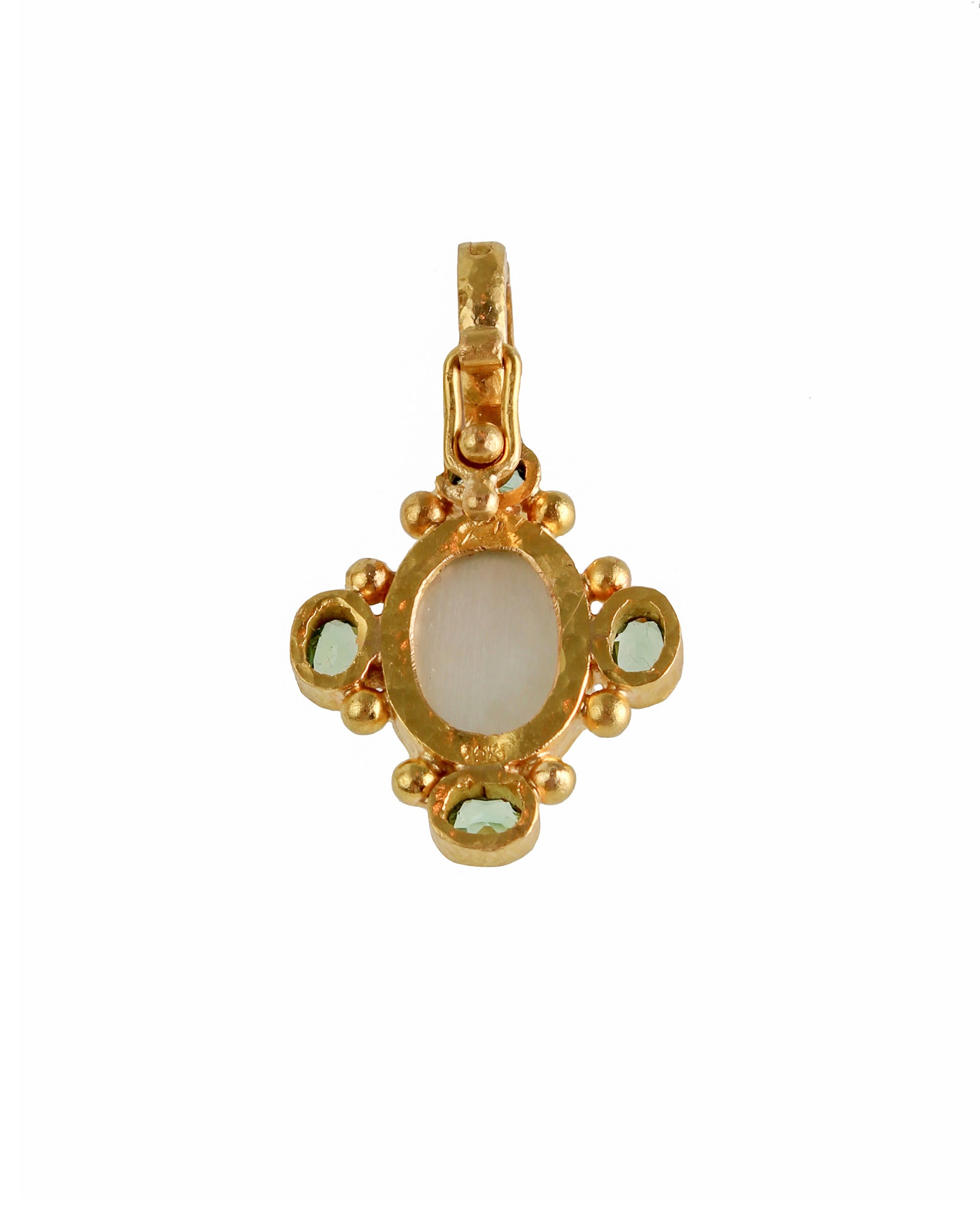 Green Tourmaline Pendant