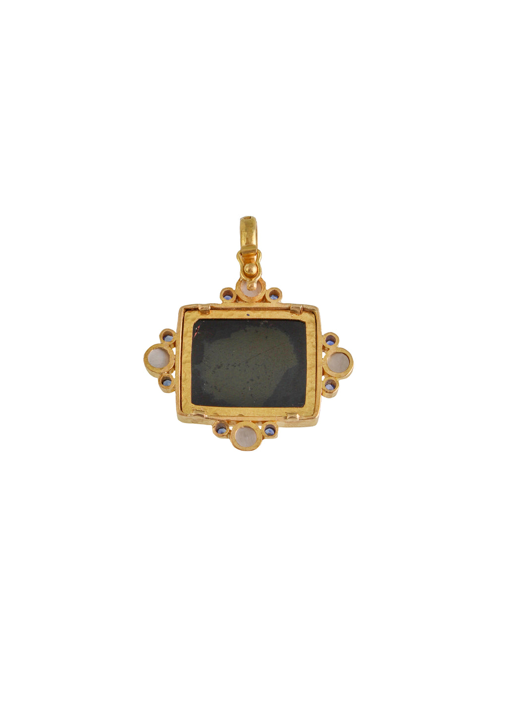 Antique Micromosaic 'Ponte Salario' Pendant