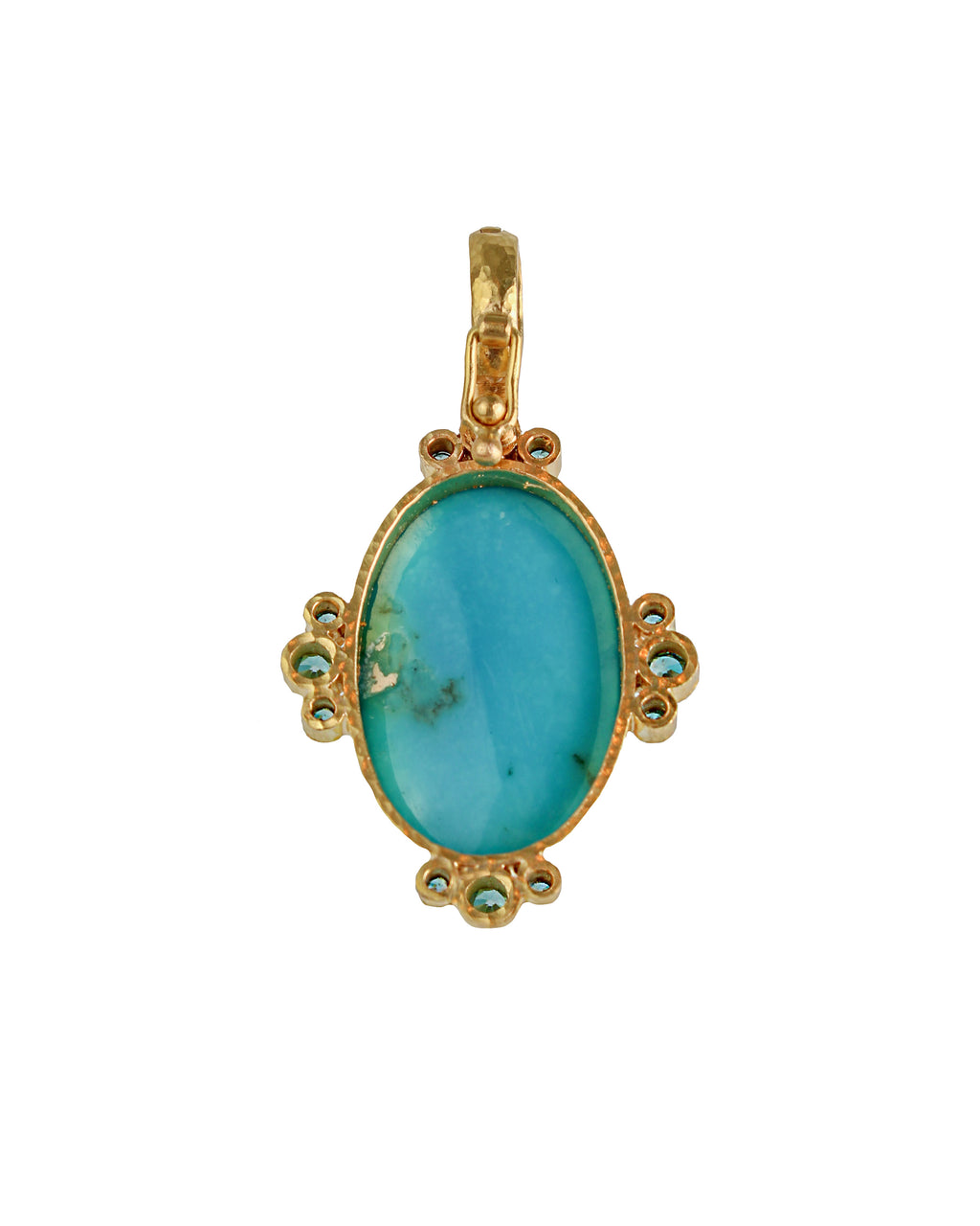 Sleeping Beauty Turquoise Pendant