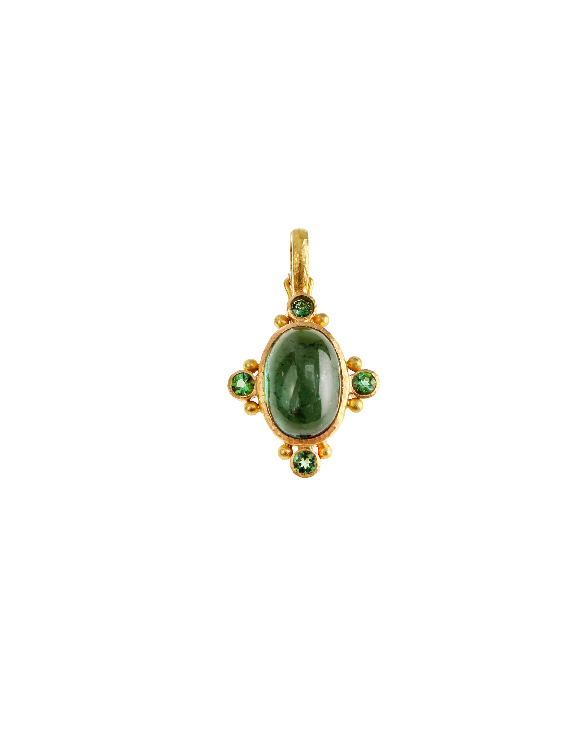 Green Tourmaline Pendant
