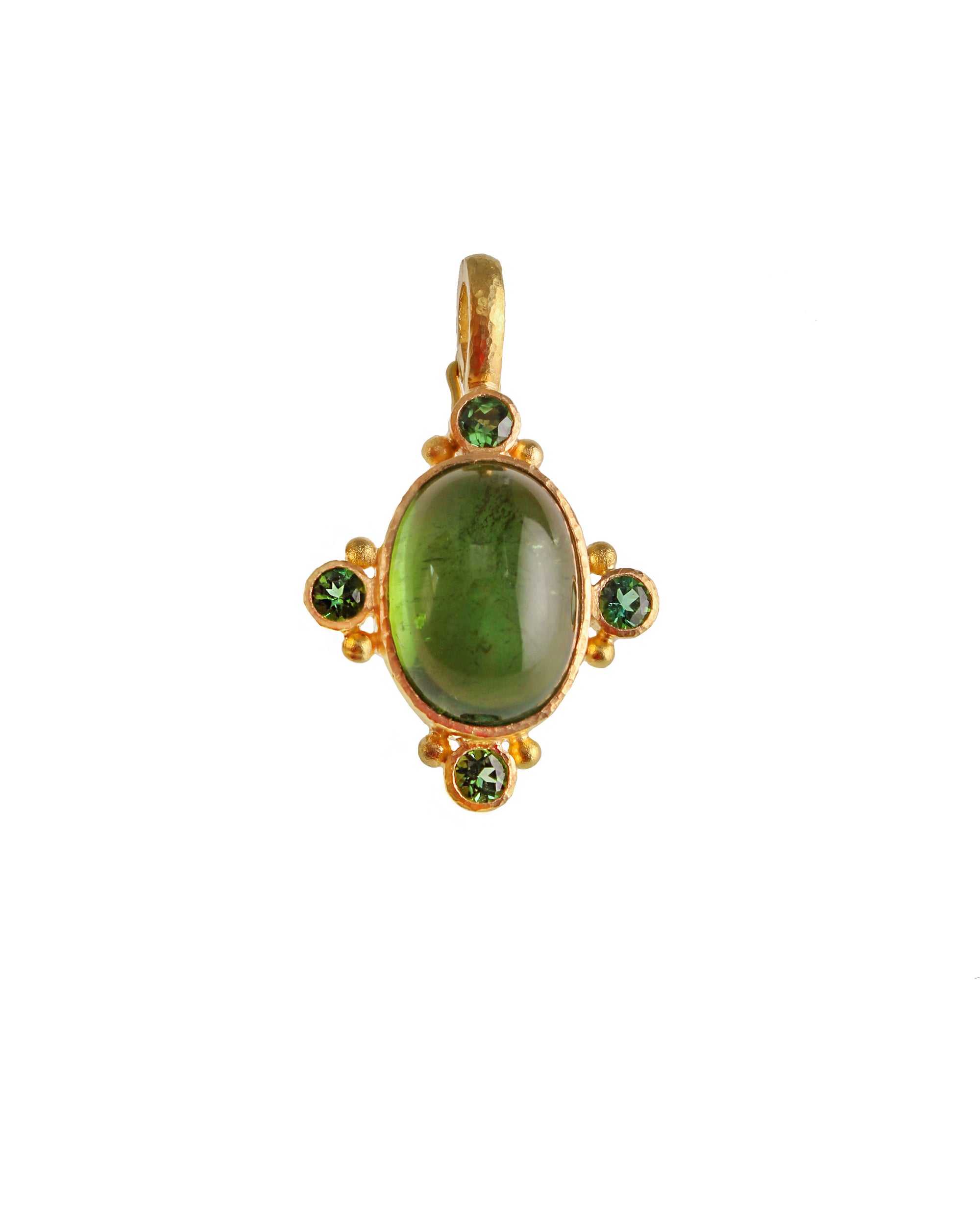 Green Tourmaline Pendant