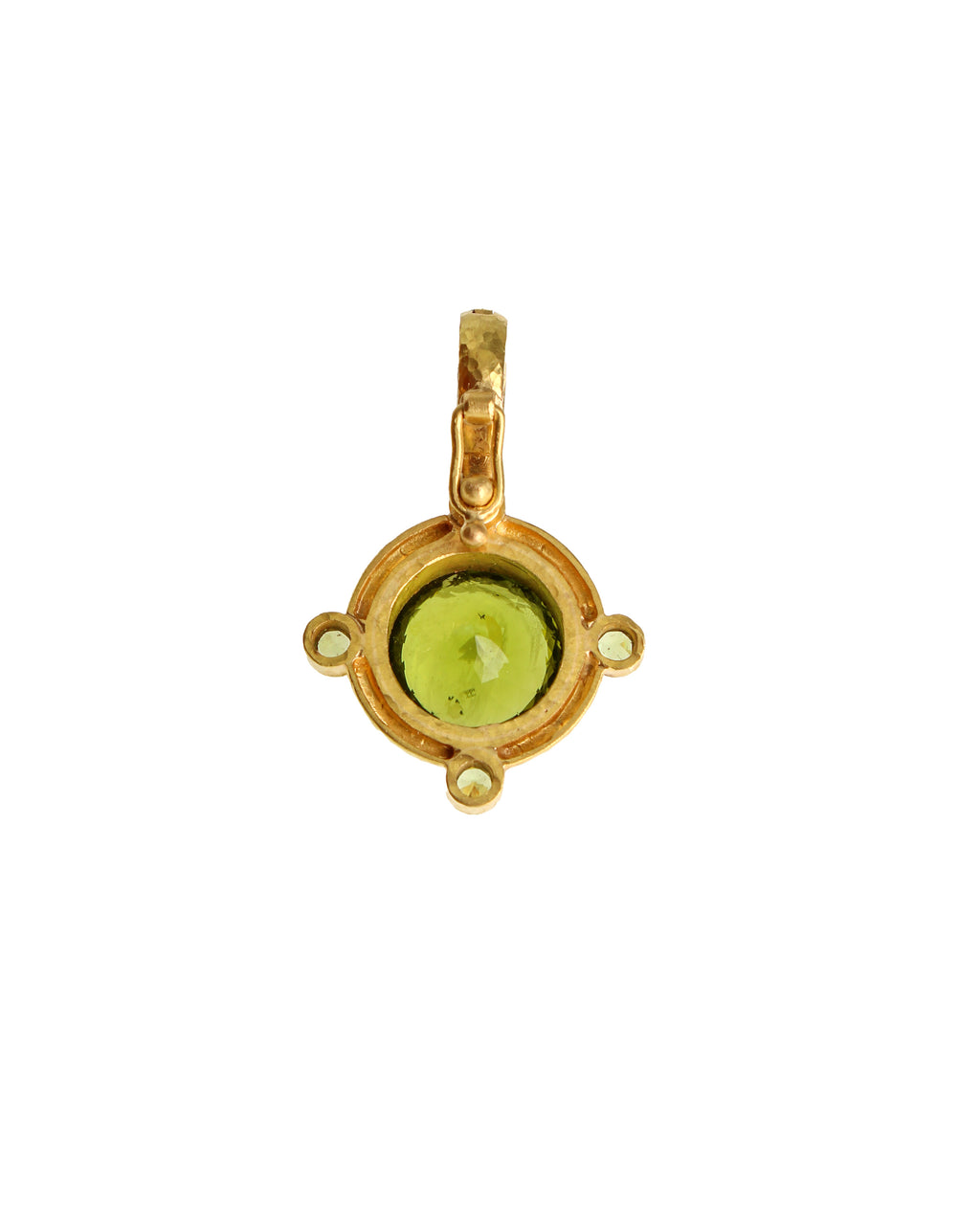 Peridot and Demantoid Garnet Pendant
