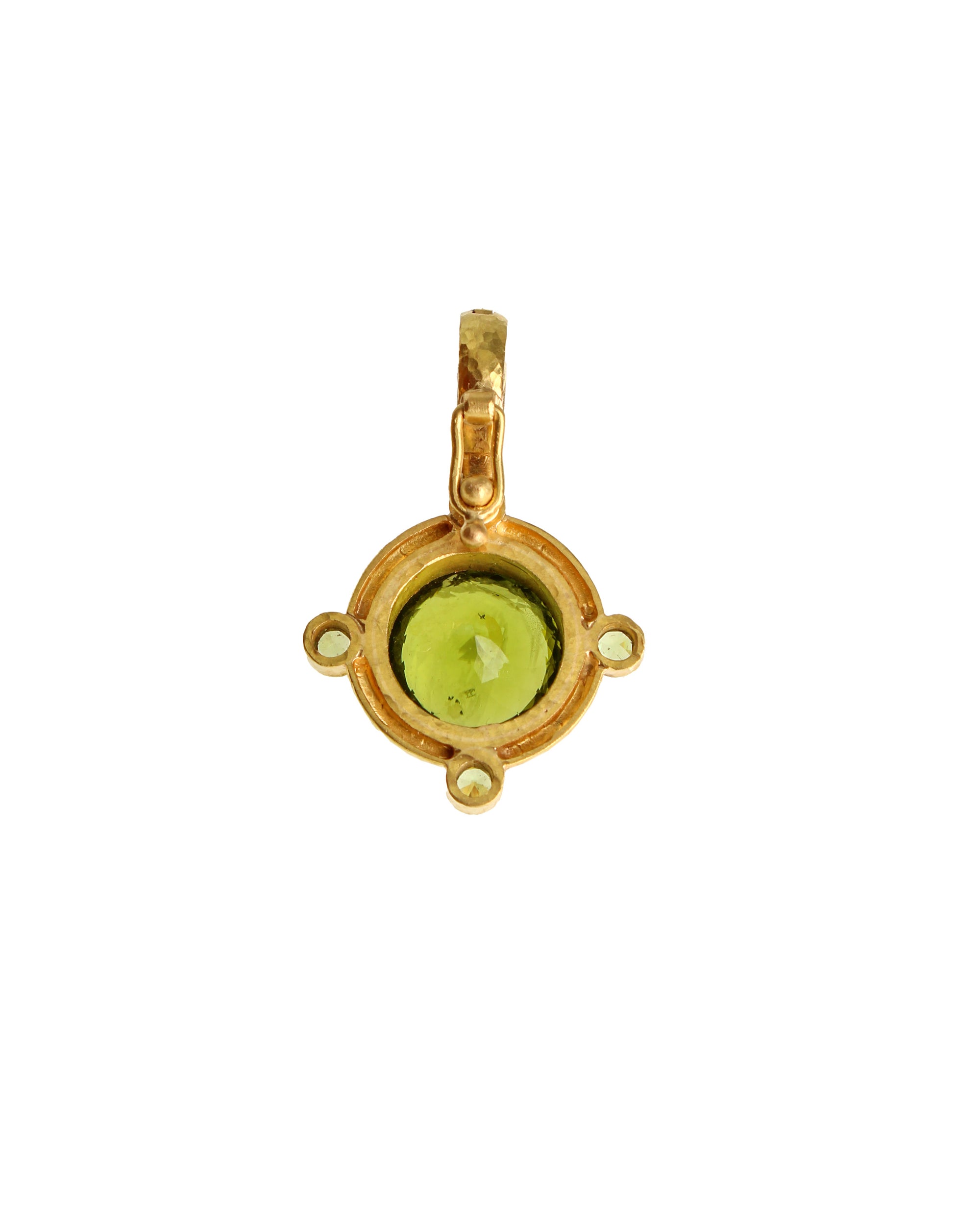 Peridot and Demantoid Garnet Pendant