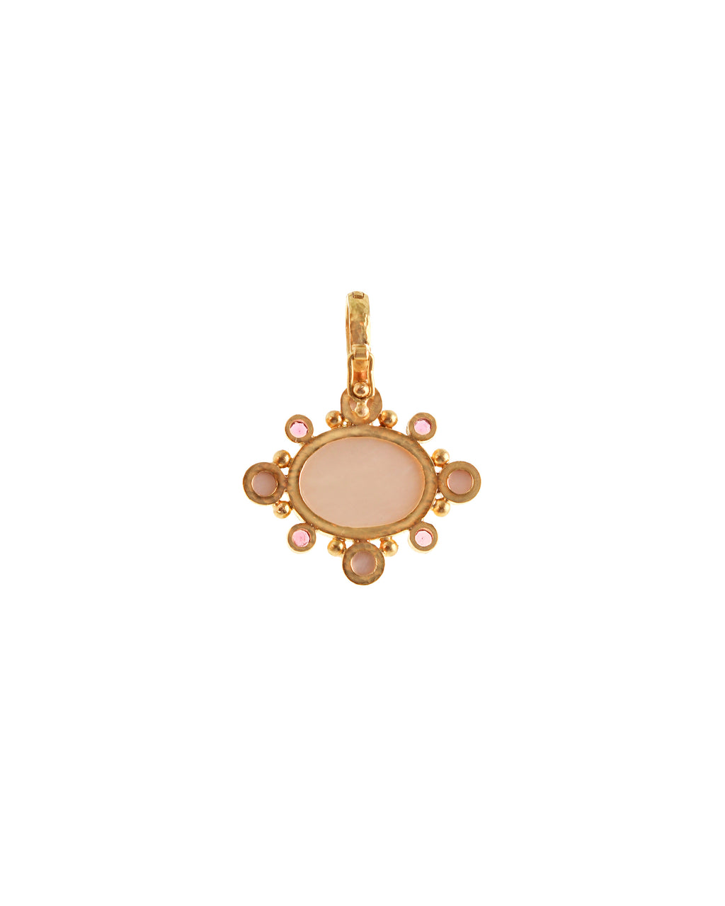 Rose Quartz and Pink Tourmaline Pendant