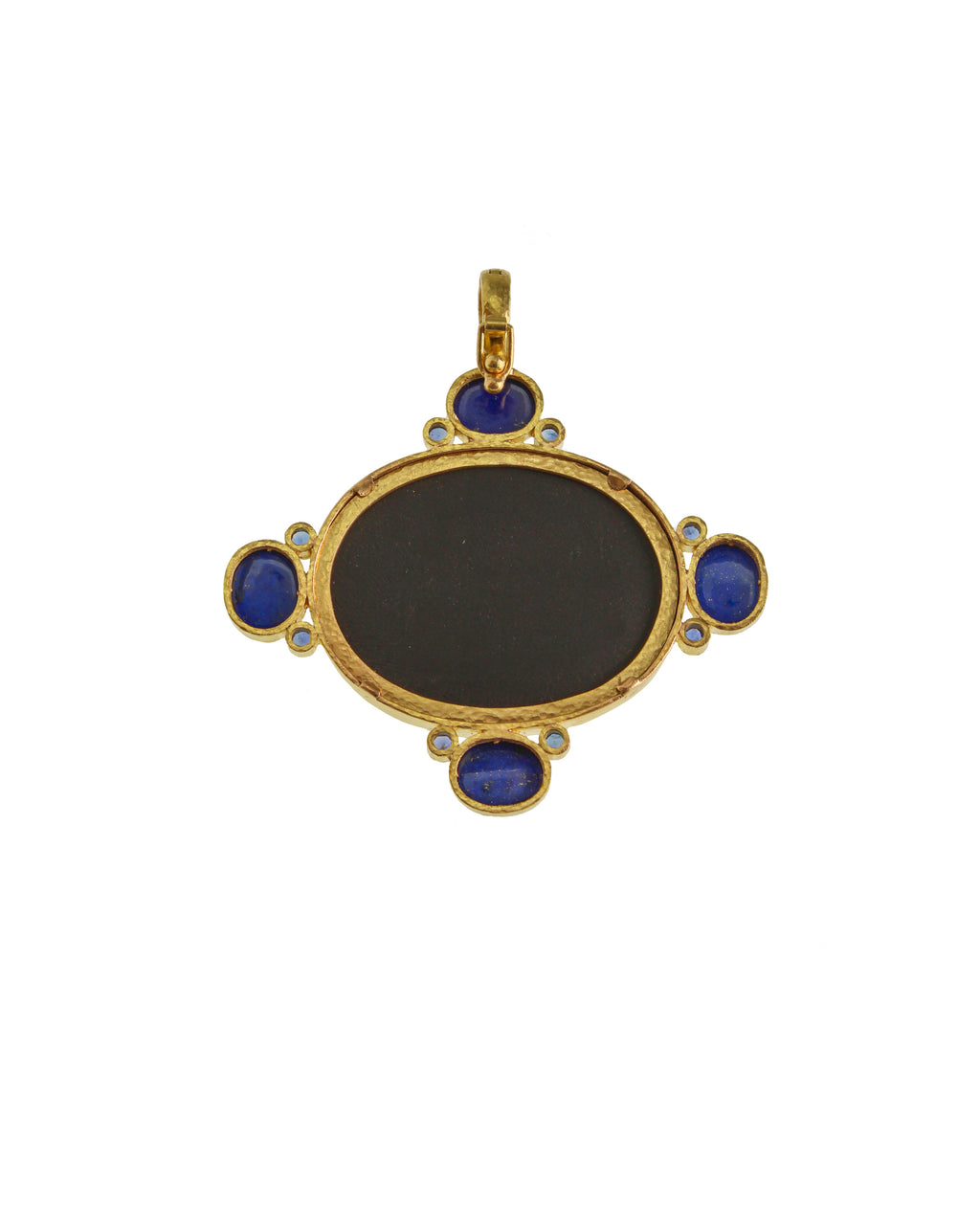 Pietra Dura 'Dove and Two Butterflies' Pendant