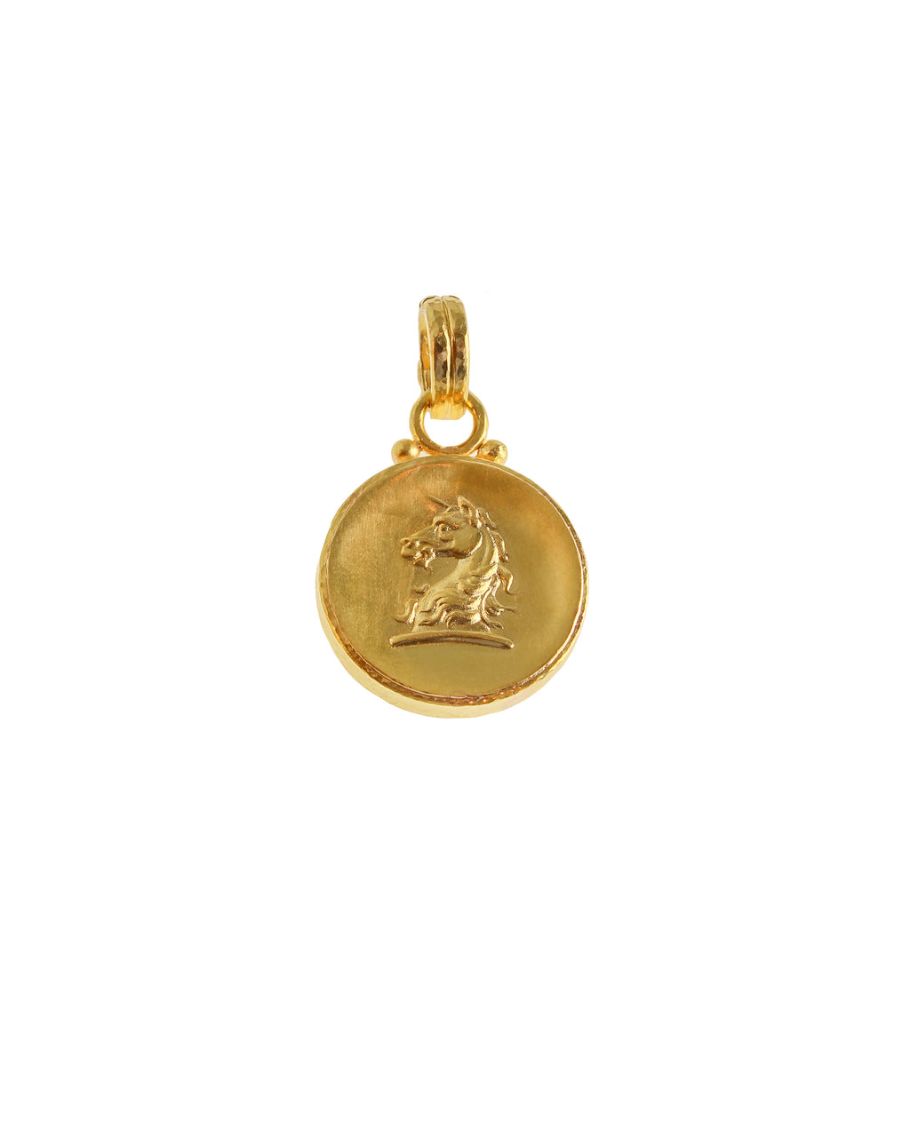 Gold 'Unicorn' Pendant