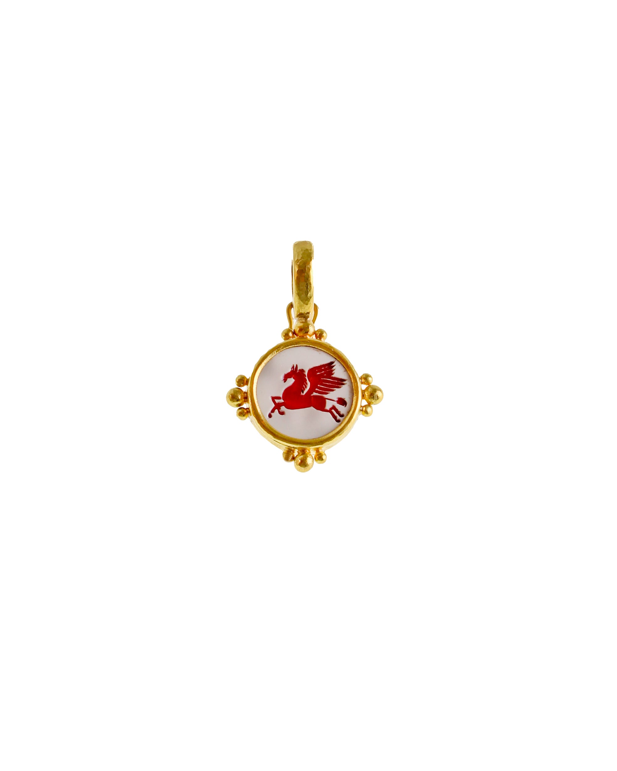 Banded Agate 'Pegasus' Pendant
