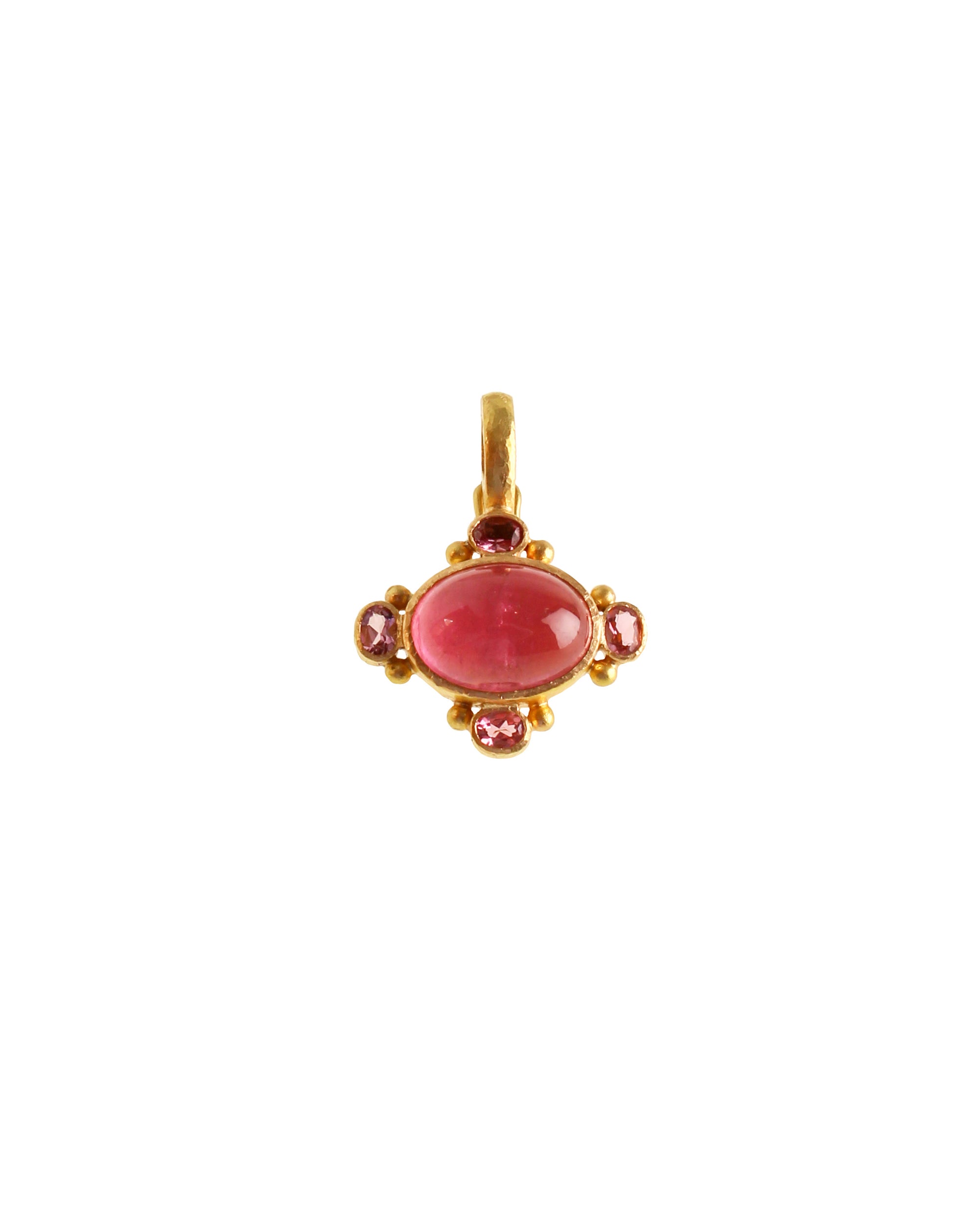 Pink Tourmaline Pendant
