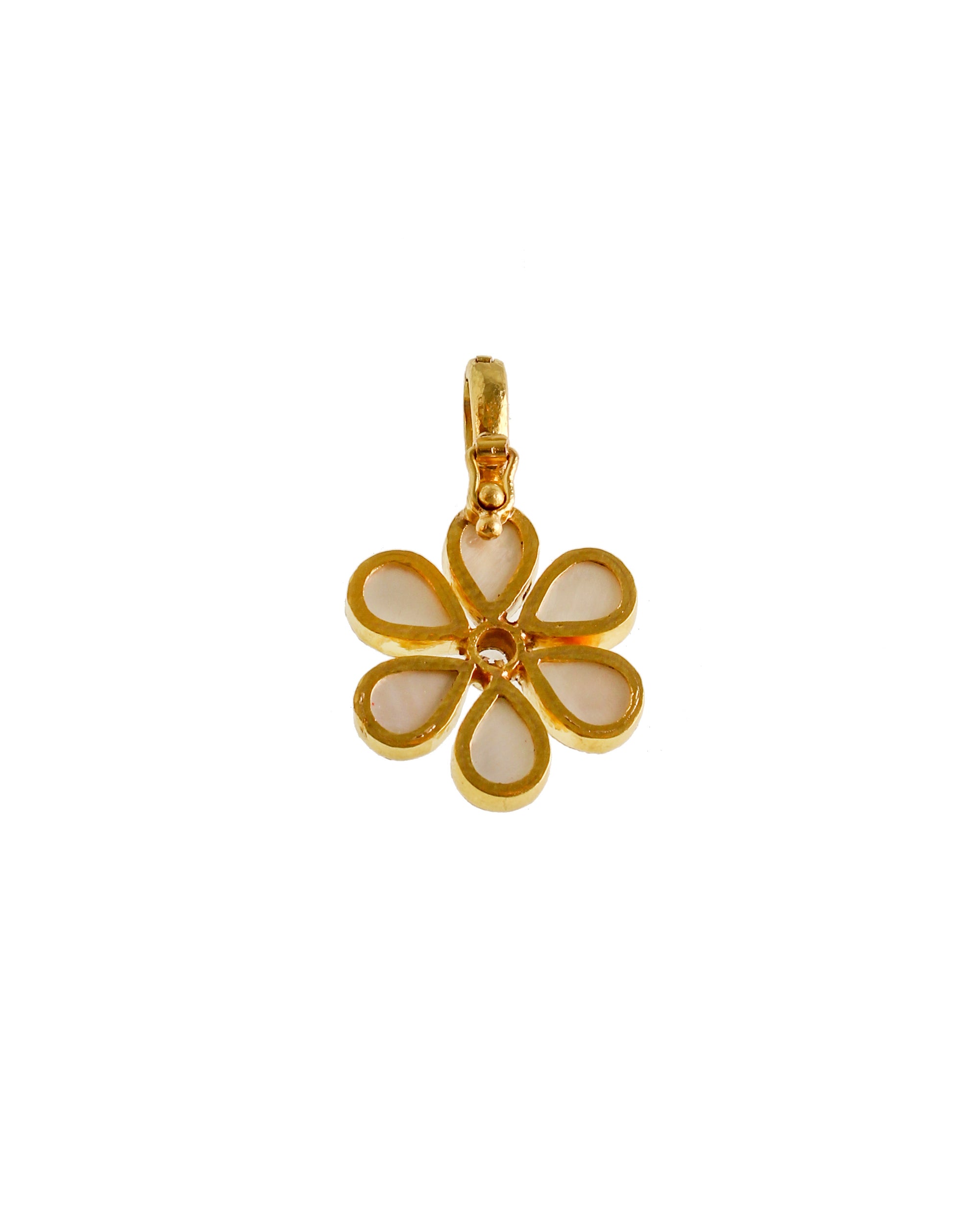 Aquamarine and Diamond 'Flower' Pendant