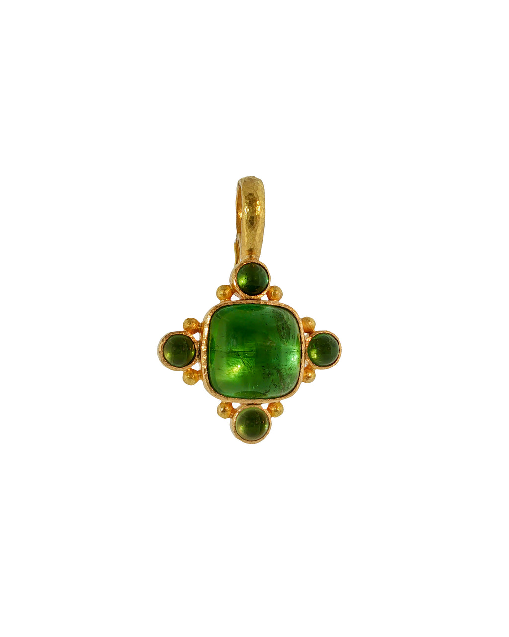 Green Tourmaline Pendant