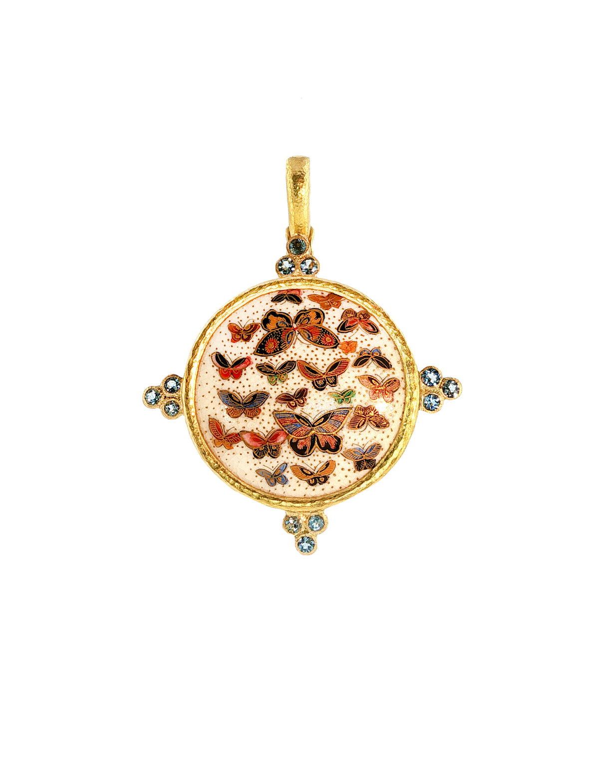 Satsuma 'Butterflies' Pendant