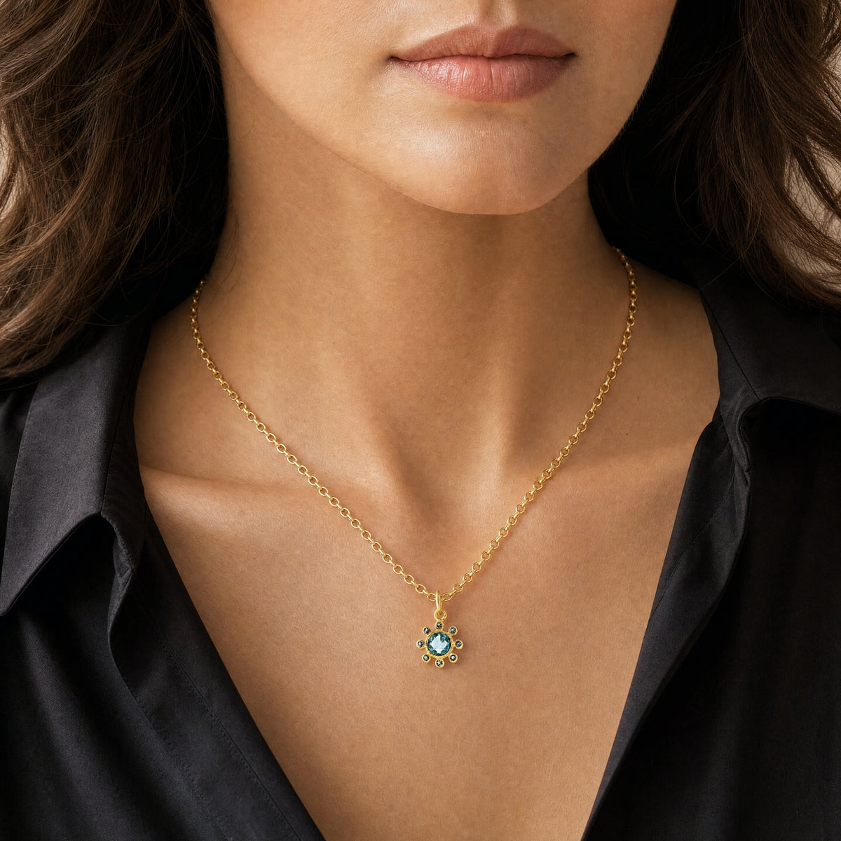Aquamarine Pendant