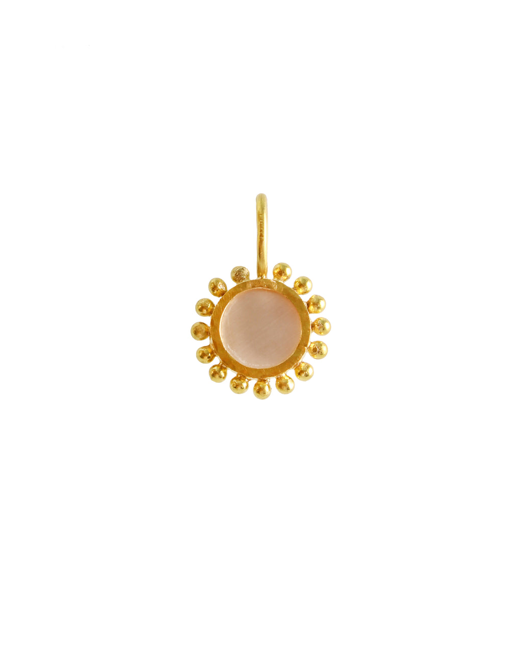 Amber 'Tiny Horse' Pendant with Jump Ring