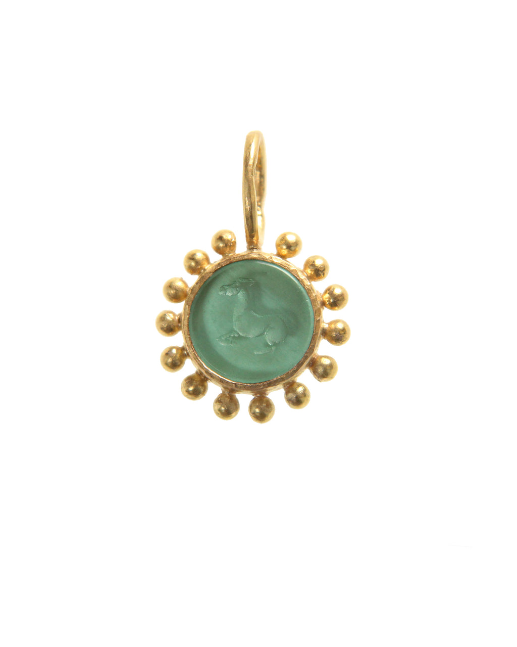 Nile 'Tiny Horse' Pendant with Jump Ring