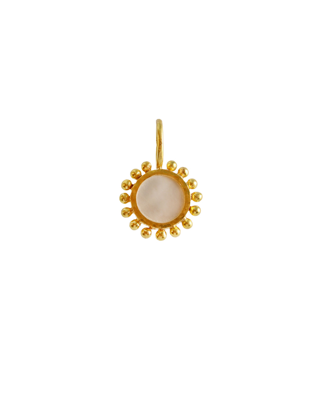 Light Aqua 'Tiny Horse' Pendant with Jump Ring