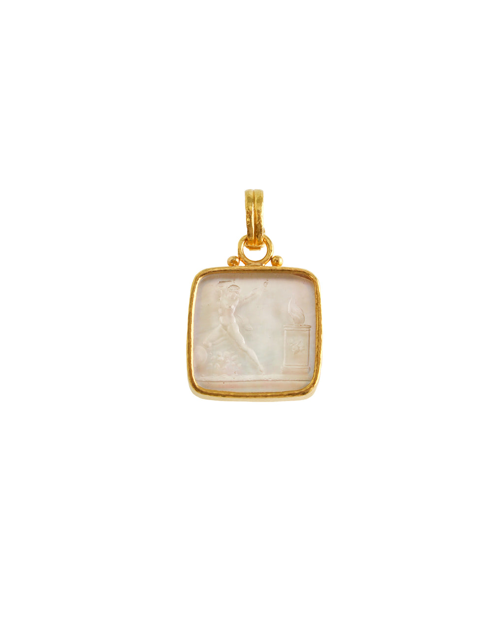 Crystal 'Goddess at Altar' Pendant