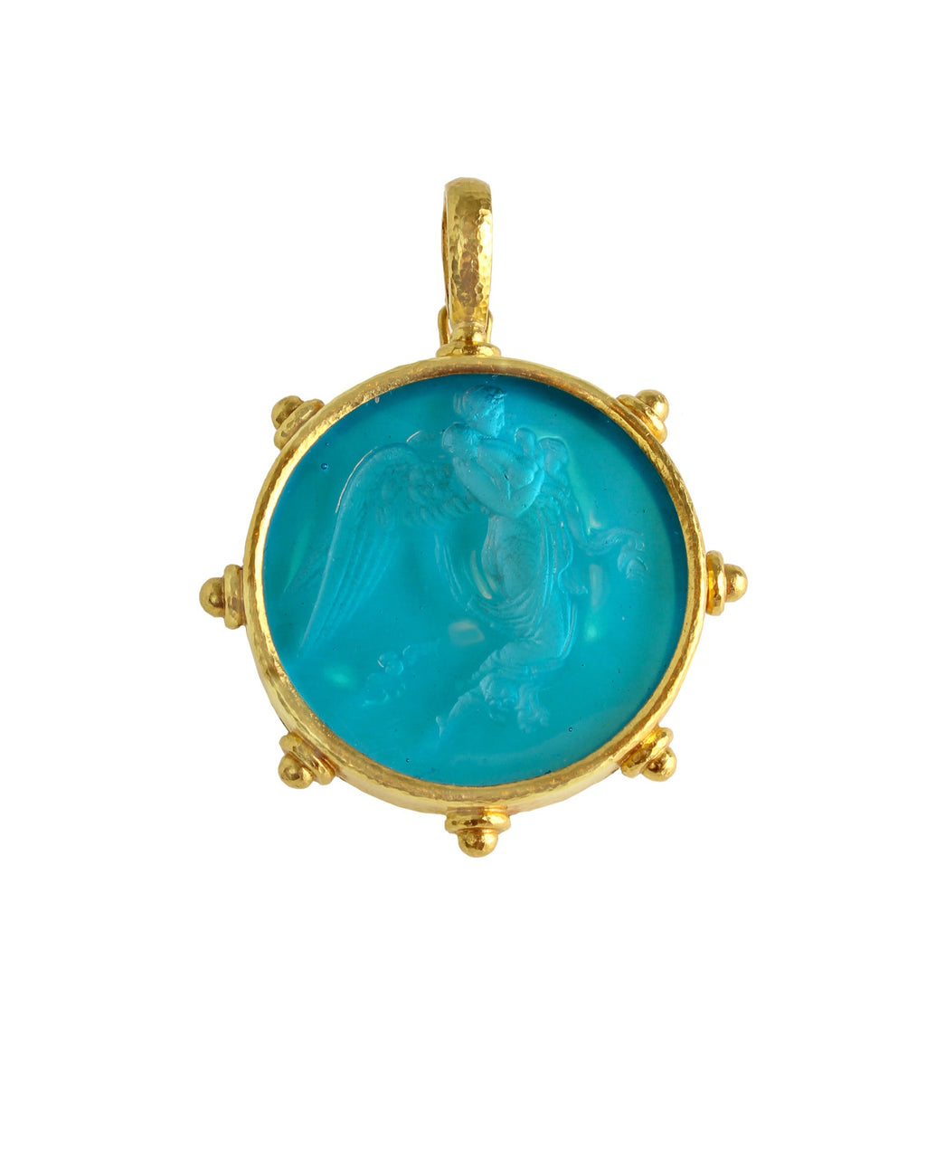 Swimming pool 'Angel with Child' Pendant