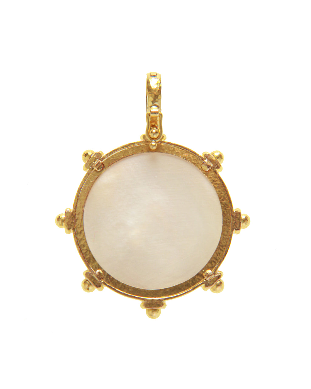 Crystal 'Angel with Child' Pendant