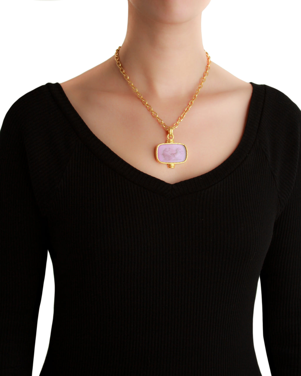 Crystal 'Cloud Charioteer' Pendant